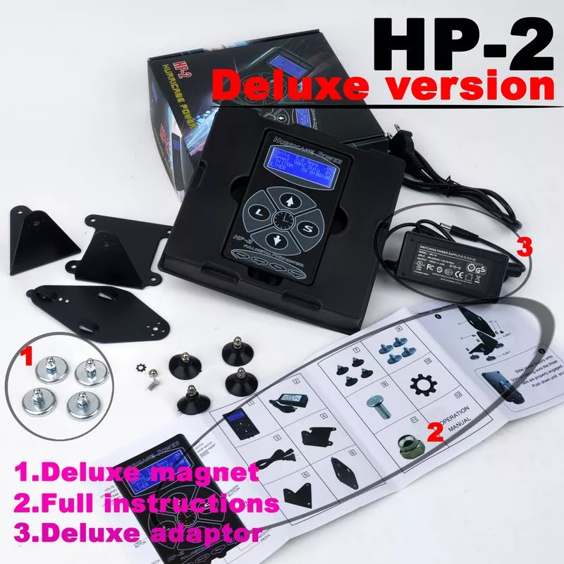 100 ٪ الأصلي إعصار HP-2 الوشم التيار الكهربائي صندوق أخضر