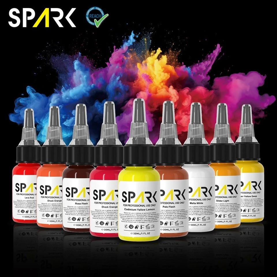 1OZ EU Certified Safe Organic Professional Vibrant Long-Lasting Tattoo Ink For Body Art factory