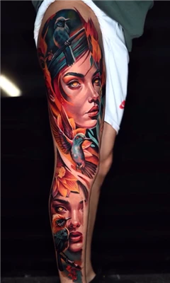 أعظم فنان وشم @the_bishoptattoo يفوز بثلاث مراتب شرف في معرض Expo Wanka Tatto...