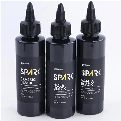 الجملة 4oz 120ml premium الوشم مجموعة مخصصة السائل الأسود السائل عالي الجودة وظيفة دائمة