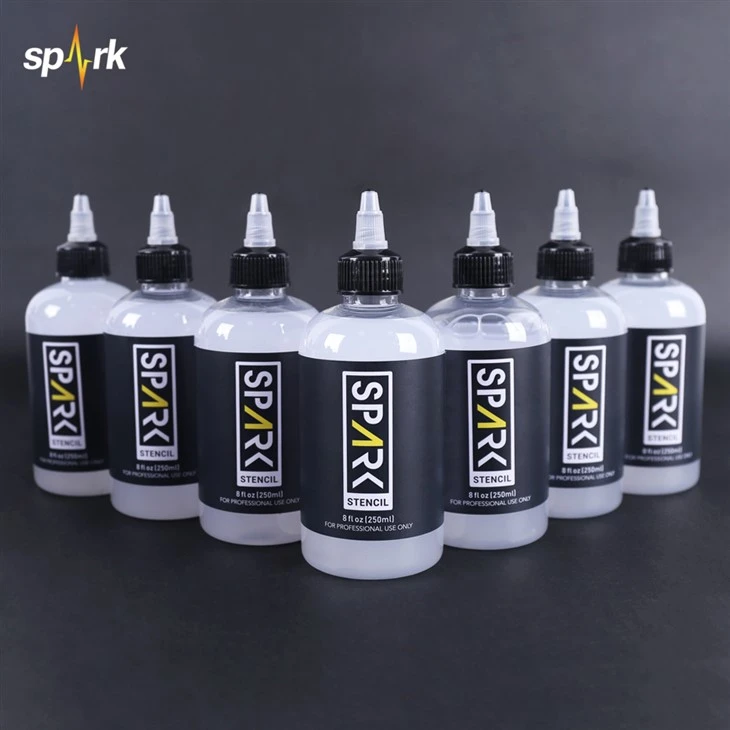 Spark Realistic Longspark Longistic Long - دائمة نقل السترات المستنسخة Gel 4 fl oz (120 مل) - تطبيق نظيف وسهل