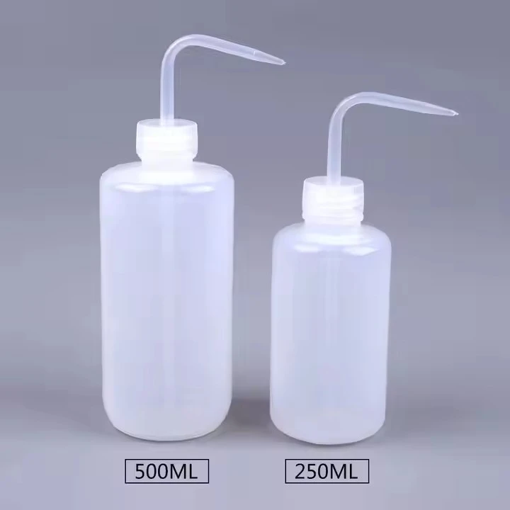 الوشم البلاستيك ضغط زجاجة غسل