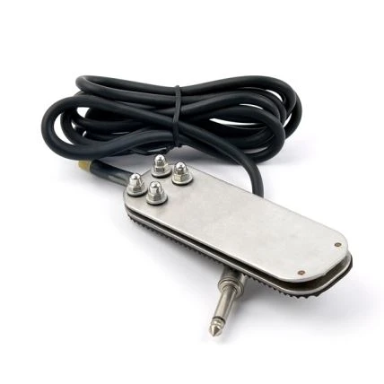 الفولاذ المقاوم للصدأ قطاع الثقيلة الوشم footpedal